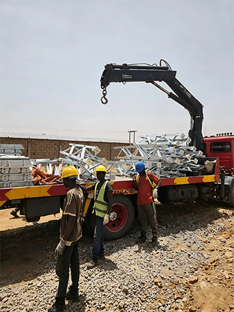 Прогрес на місці проекту підстанції 330 кВ у Нігерії